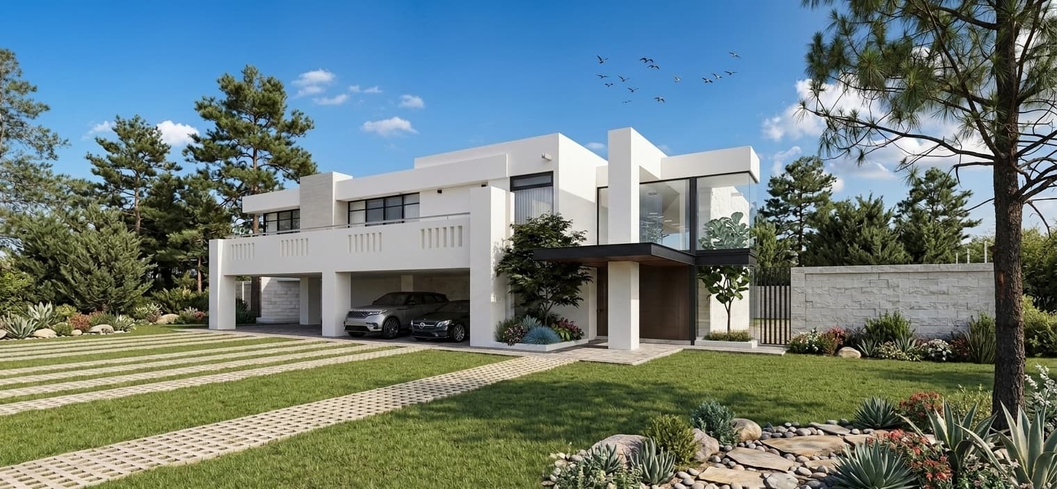 Fachada de un proyecto de ARQCA